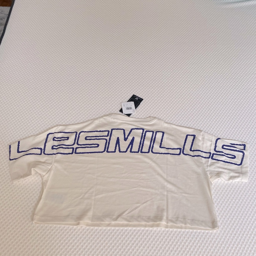 Les Mills crop t-shirt